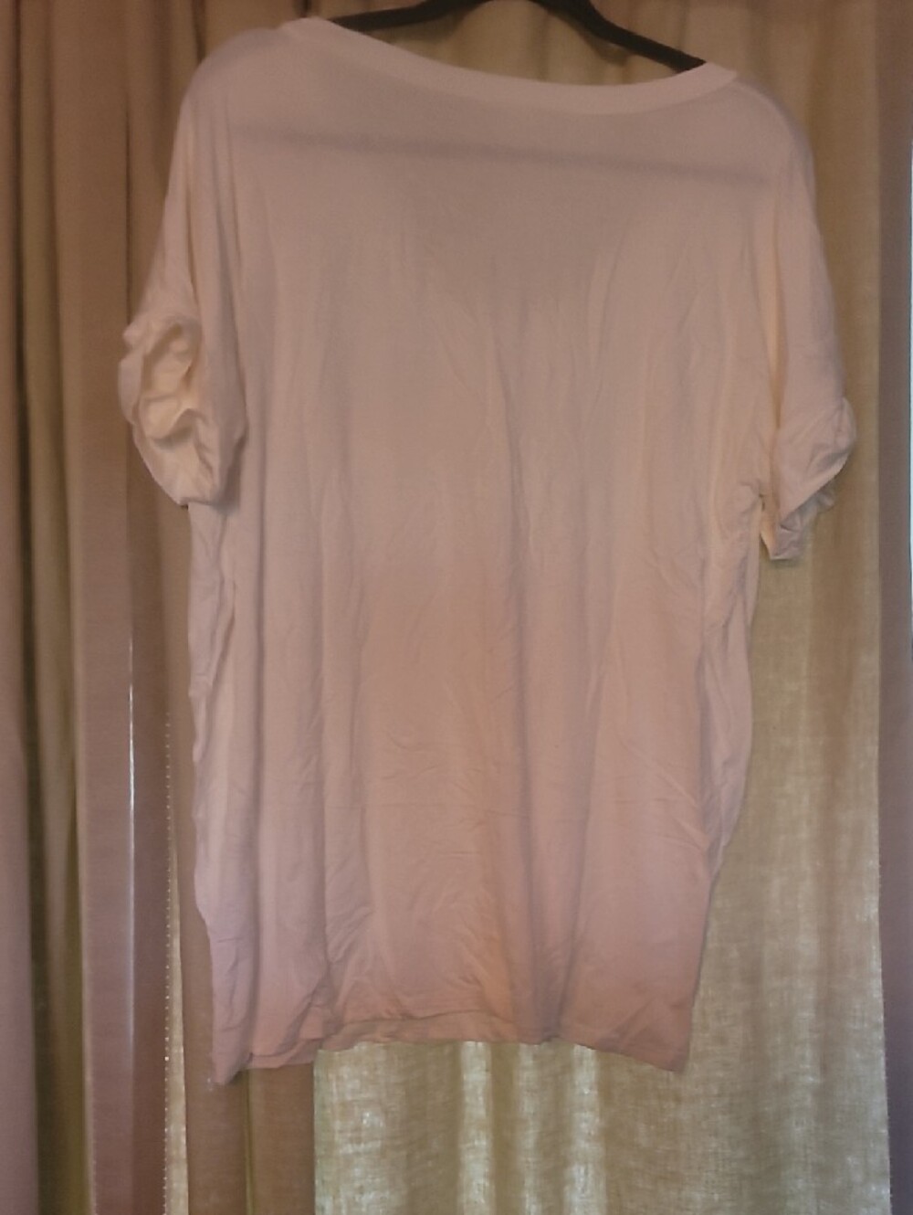 Sew In Love Oversized  White Tee - Picture 4 of 4